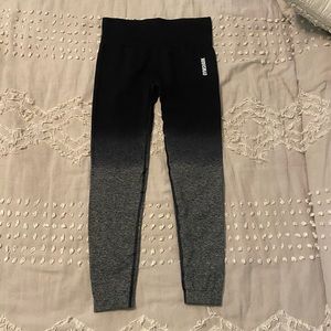 Ombré Medium Gymshark leggings black